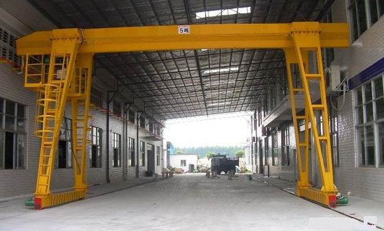 Εργαστήριο μοντέλων 10ton MH Μονή δοκός γερανού γερανού με σιδηροτροχιά