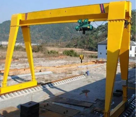 16ton ένας ανυψωτικός γερανός ατσάλινων σκελετών πλαισίων με τον ηλεκτρικό ανελκυστήρα MD για την ανύψωση του συγκεκριμένου πιάτου