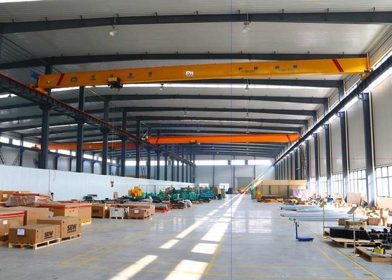 1T-20T ενιαίος δοκών υπερυψωμένος γερανός ανελκυστήρων διακινούμενων γερανών SANTO υπερυψωμένος ηλεκτρικός