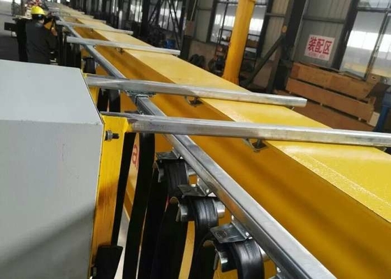 1T-20T ενιαίος δοκών υπερυψωμένος γερανός ανελκυστήρων διακινούμενων γερανών SANTO υπερυψωμένος ηλεκτρικός