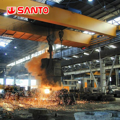 16/3.2T στο βιομηχανικό υπερυψωμένο γερανό 75/20T A6 A7 A8 για τη σιδηρουργία