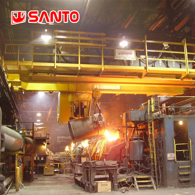 16/3.2T στο βιομηχανικό υπερυψωμένο γερανό 75/20T A6 A7 A8 για τη σιδηρουργία