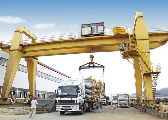 25T-300T διπλός γερανός ατσάλινων σκελετών δοκών