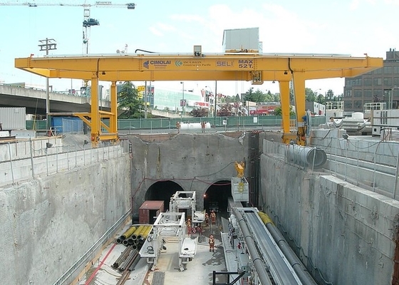 Βαρέων καθηκόντων A5 320T διπλός δοκών ατσάλινων σκελετών γερανός εφαρμοσμένης μηχανικής γερανών ΜΒ JB αυτοκινητικός