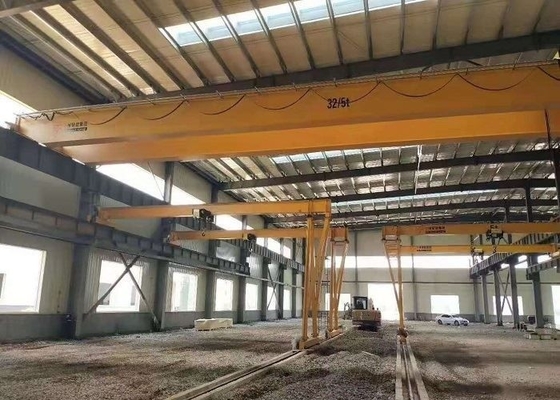 Μικρός υπερυψωμένος γερανός δοκών μεγέθους 16ton διπλός για την υψηλή διαμόρφωση εργαστηρίων