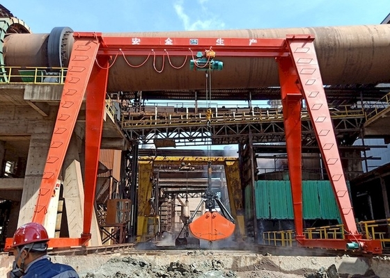 32t CD ανελκυστήρας ανυψωτήρα άνω κεφαλής μονόκοιτος κινητήρας διπλής ταχύτητας / κινητήρας μετατροπής συχνότητας