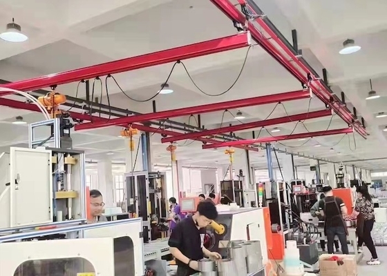 380V 50Hz εύκαμπτος λειτουργίας KBK γερανών γερανός διαδρομής τερματικών σταθμών εσωκλειόμενος 2T