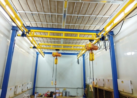 125kg στον κυρτό επί σιδηροτροχιών γερανό 1000kg κατ' ευθείαν για την υλική μεταφορά