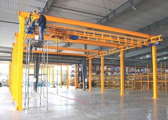 125kg στον κυρτό επί σιδηροτροχιών γερανό 1000kg κατ' ευθείαν για την υλική μεταφορά