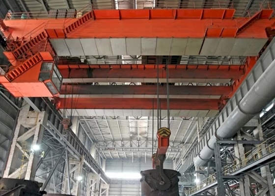 16/3.2t QDY πετώντας γερανός γεφυρών δοκών τύπων διπλός στις βαρέων καθηκόντων εγκαταστάσεις