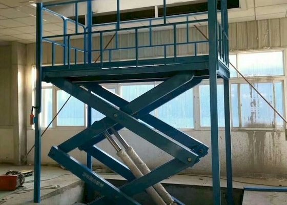 Υδραυλική ανυψωτική πλατφόρμα 2000*2000mm βαριών φορτίων AC380V ανελκυστήρας ψαλιδιού αποβαθρών φόρτωσης