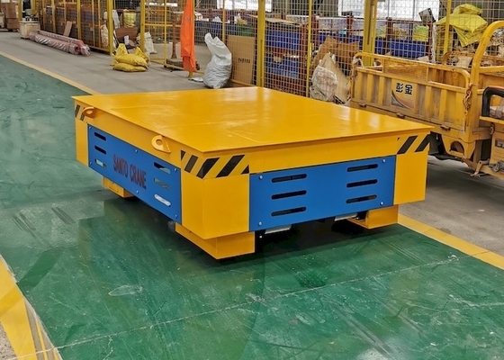 Διευθετήσιμο P18 P50 QU100 κάρρο μεταφοράς ραγών ηλεκτρικό για την υλική μεταφορά