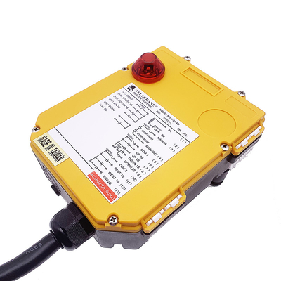 F24 - 6D ο ασύρματος έλεγχος 6 της Radio Remote κουμπιά διπλασιάζει την ταχύτητα για τον ΤΗΛΕ ανελκυστήρα γερανών