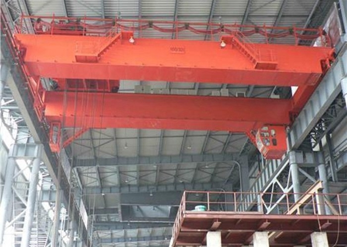 γερανός κουταλών μύλων χάλυβα 380v 50hz 20/5 τόνος στο μεταλλουργικό γερανό χυτηρίων 63/10 τόνου